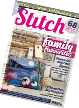 Stitch Magazine – December 2017 – January 2018
