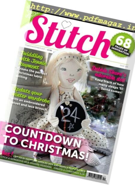 Stitch Magazine – October-November 2017 Cover