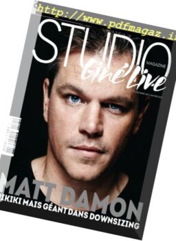 Studio CineLive – decembre 2017