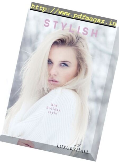 Stylish Luxury Hall – noviembre 2017 Cover