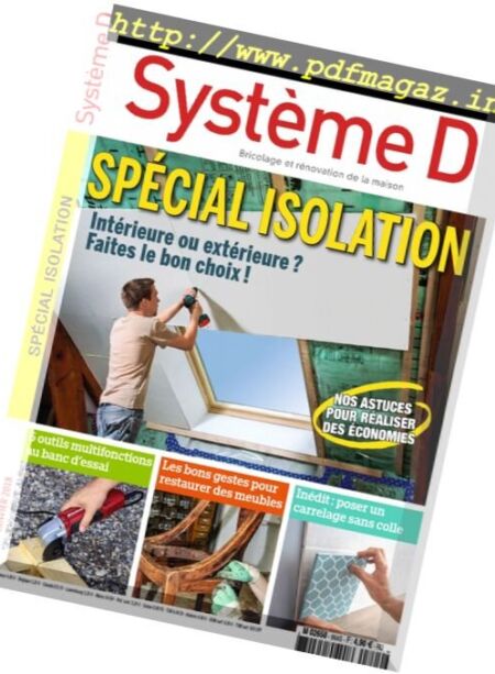 Systeme D – janvier 2018 Cover