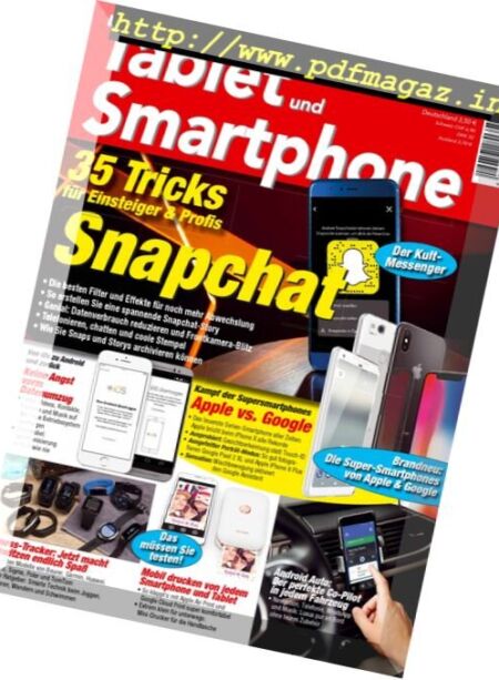 Tablet und Smartphone – Januar – Marz 2018 Cover