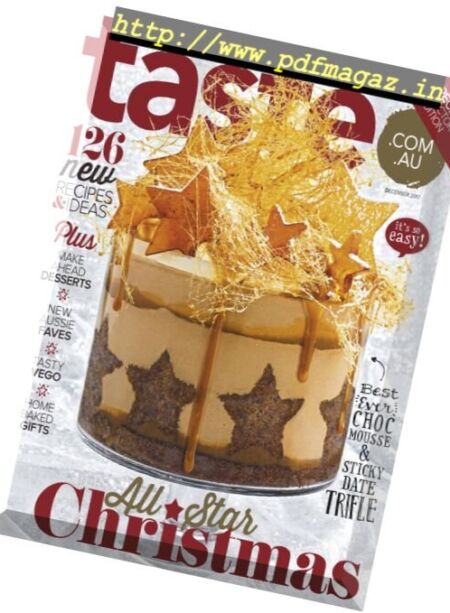 taste.com.au – December 2017 Cover