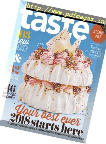 taste.com.au – January 2018 Cover