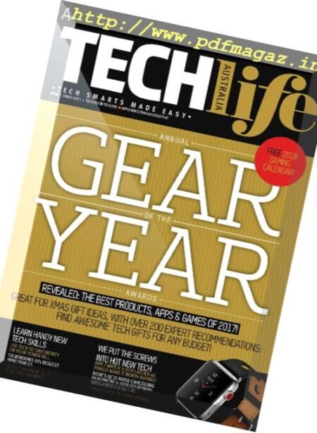 TechLife Australia – Xmas 2017 Cover