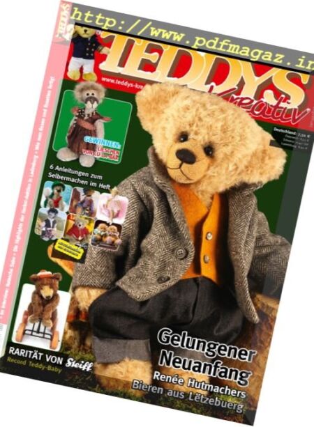 Teddys Kreativ – Januar-Februar 2018 Cover
