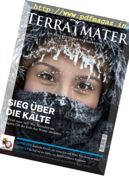 Terra Mater Germany – Januar-Februar 2018 Cover