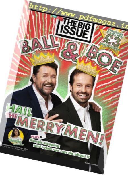 The Big Issue – 20 November 2017 Cover