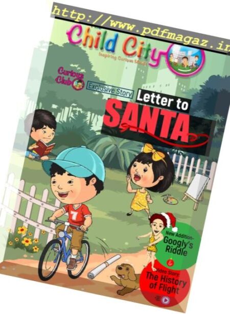 The Child City – December 2017 Cover