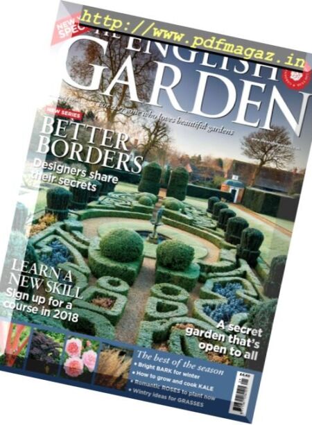 The English Garden – January 2018 Cover