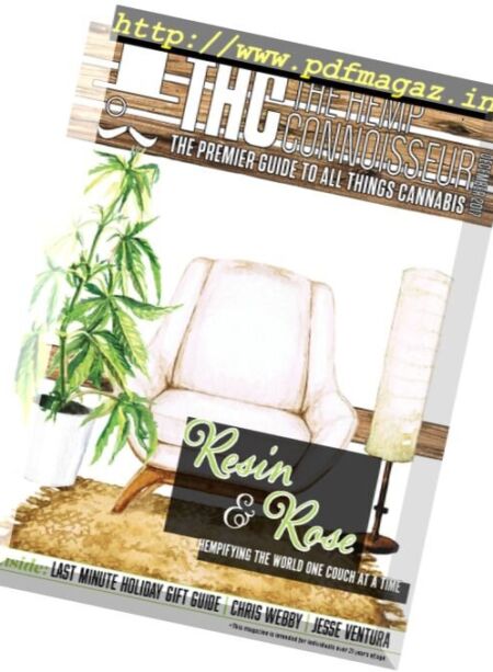 The Hemp Connoisseur CO – December 2017 Cover