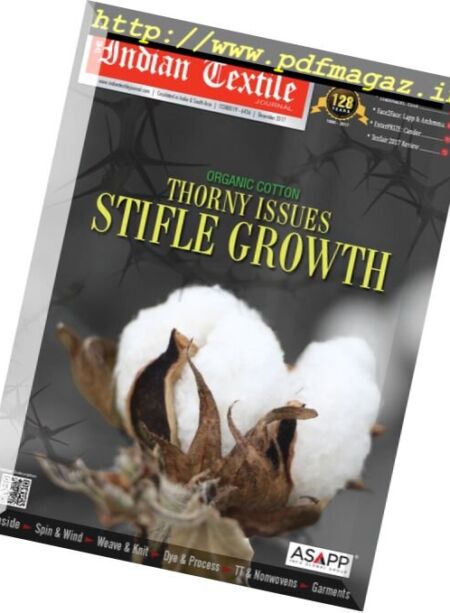The Indian Textile Journal – December 2017 Cover