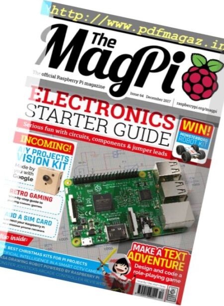 The MagPi – December 2017 Cover