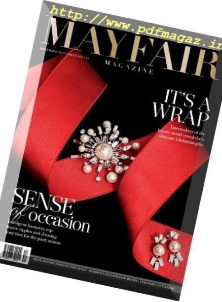 The Mayfair – December 2017 Cover