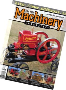 The Old Machinery Magazine – December 2017 – January 2018
