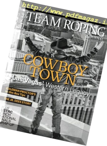 The Team Roping Journal – December 2017 Cover