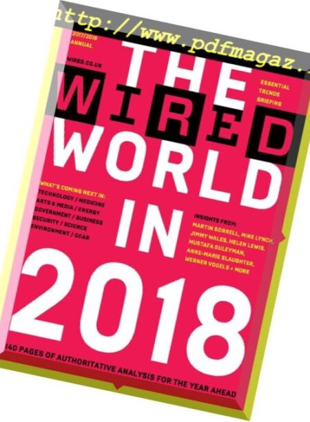 The Wired World UK – 2018 Cover
