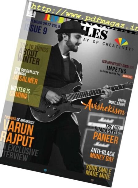 Thousand Miles – November 2017 Cover