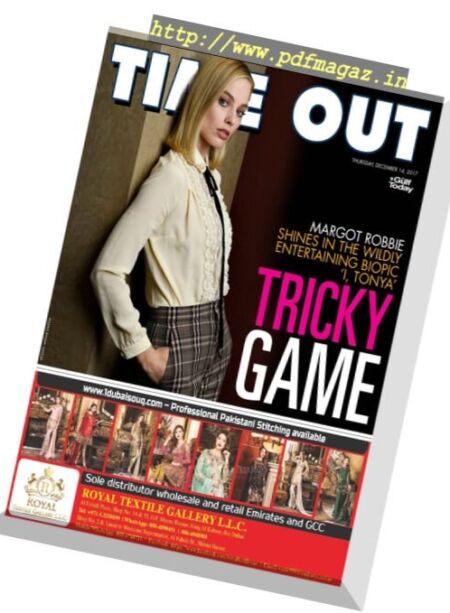 Time Out – 13 December 2017 Cover