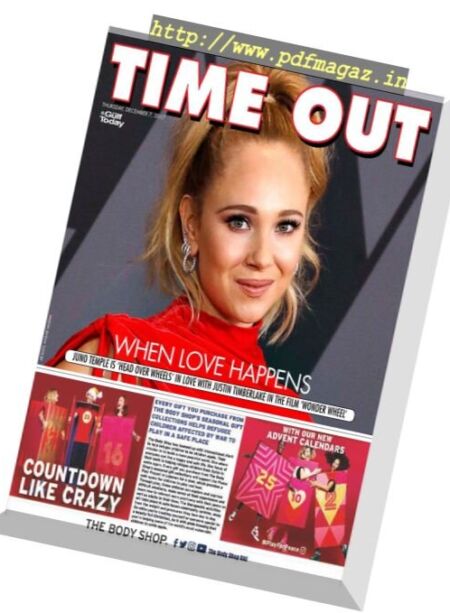 Time Out – 6 December 2017 Cover