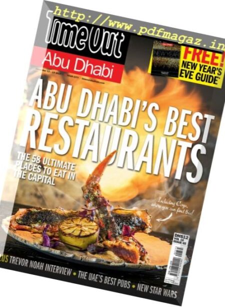 TimeOut Abu Dhabi – 13 December 2017 Cover
