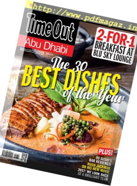 TimeOut Abu Dhabi – 27 December 2017 Cover