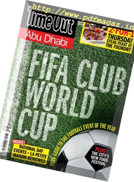 TimeOut Abu Dhabi – 29 November 2017 Cover