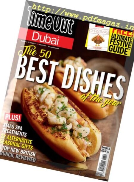 TimeOut Dubai – 6 December 2017 Cover