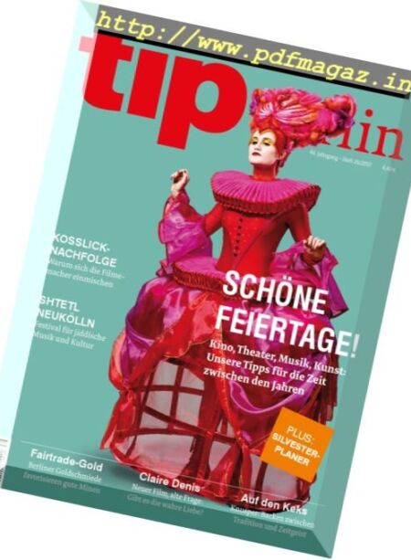 tip Berlin – 14 Dezember 2017 Cover