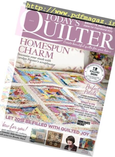 Today’s Quilter – February 2018 Cover