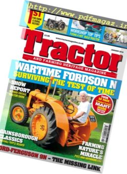 Tractor & Farming Heritage Magazine – January 2018