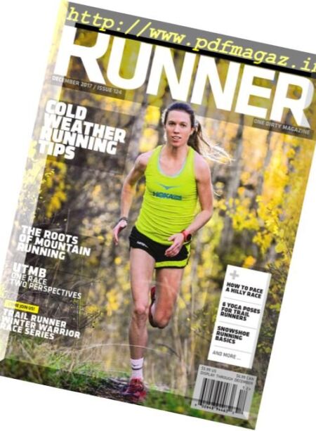 Trail Runner – December 2017 Cover