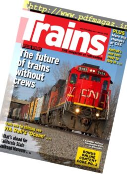 Trains – January 2018