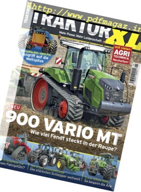 Traktor XL – Dezember 2017 Cover