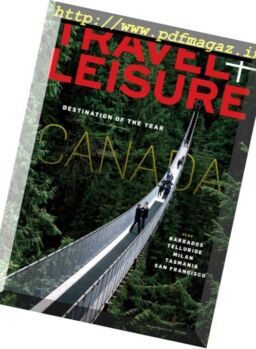 Travel+Leisure USA – December 2017