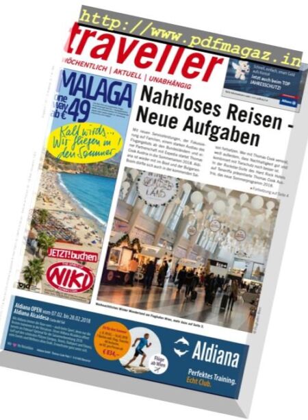 Traveller Austria – 23 November 2017 Cover