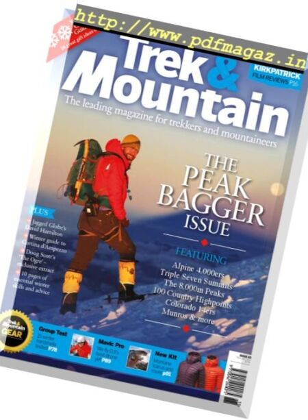 Trek & Mountain – November-December 2017 Cover