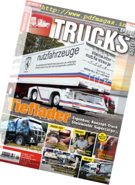 Trucks & Details – Dezember-Januar 2017 Cover