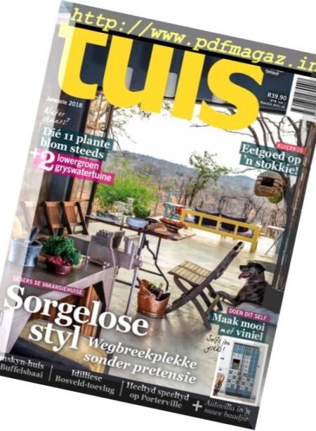 Tuis – Januarie 2018 Cover