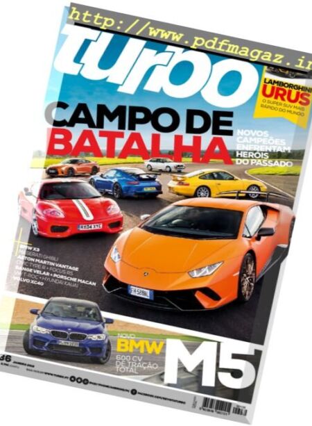 Turbo – Janeiro 2018 Cover