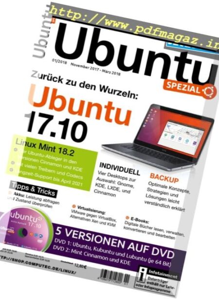 Ubuntu Spezial – November 2017 – Marz 2018 Cover