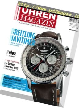 Uhren Magazin – November-Dezember 2017