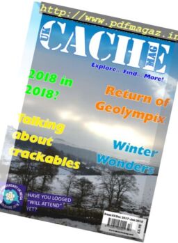 UK Cache Mag – December 2017 – January 2018