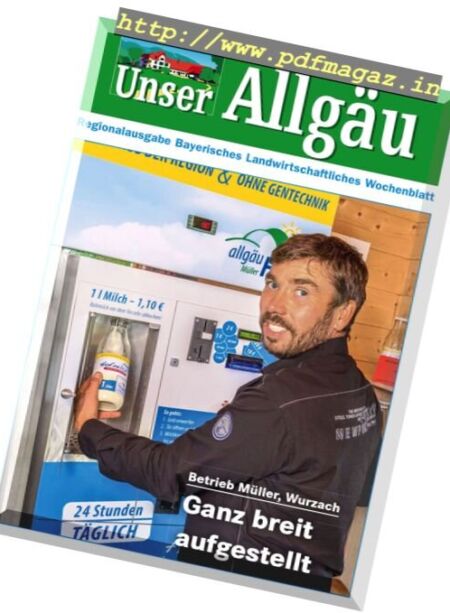 Unser Allgau – 24 November 2017 Cover