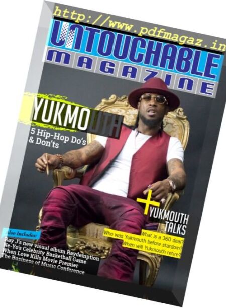 Untouchable – December 2017 Cover