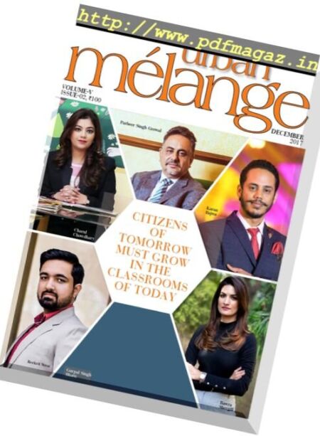 Urban Melange – December 2017 Cover