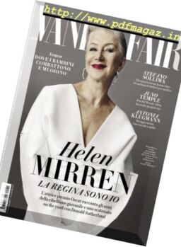 Vanity Fair Italia – 20 Dicembre 2017