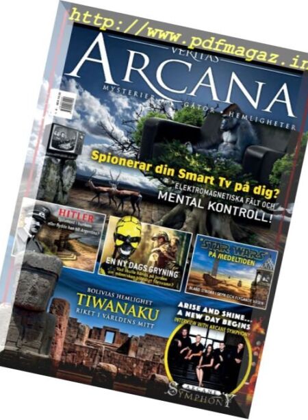Veritas Arcana Swedish Edition – december 2017 Cover