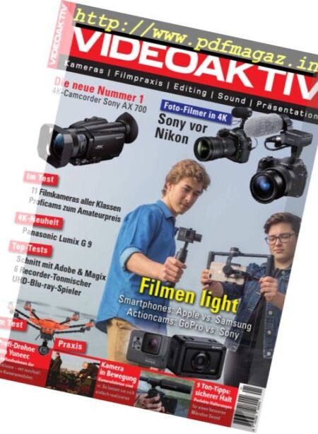 Videoaktiv – Dezember-Januar 2017 Cover