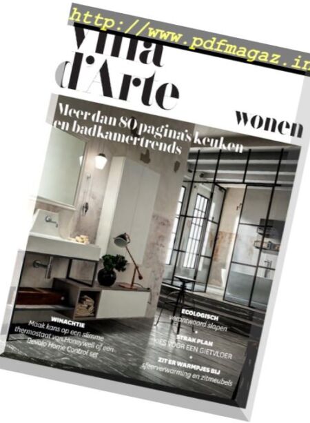 Villa d’Arte wonen – Winter 2016-2017 Cover